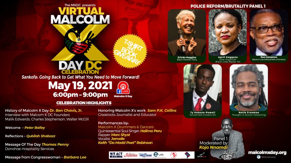 Event Details Malcolm X Day Washington, DC